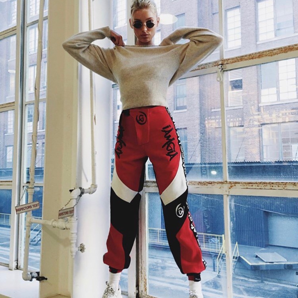 I AM GIA Electra Pant in Red